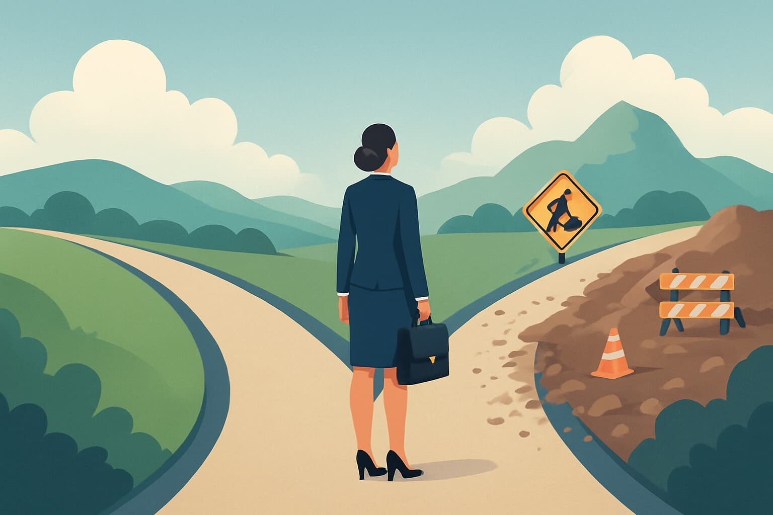 Refactor vs Rebuild Split Road