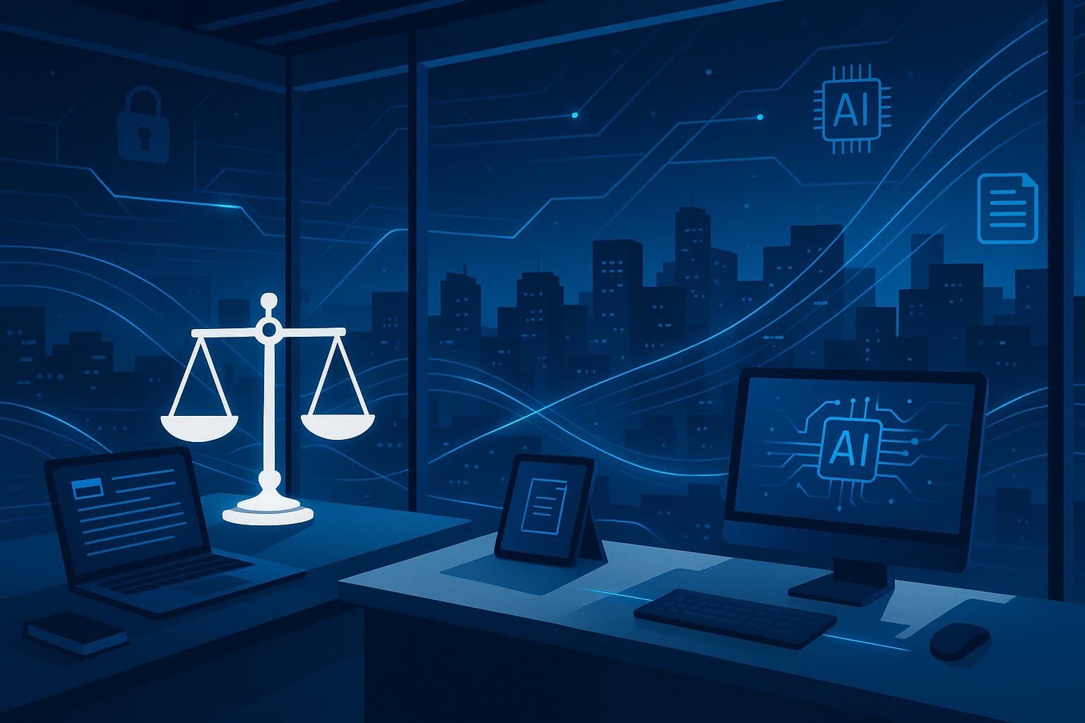 A modern law firm empowered by integrated, secure, and intelligent digital operations.