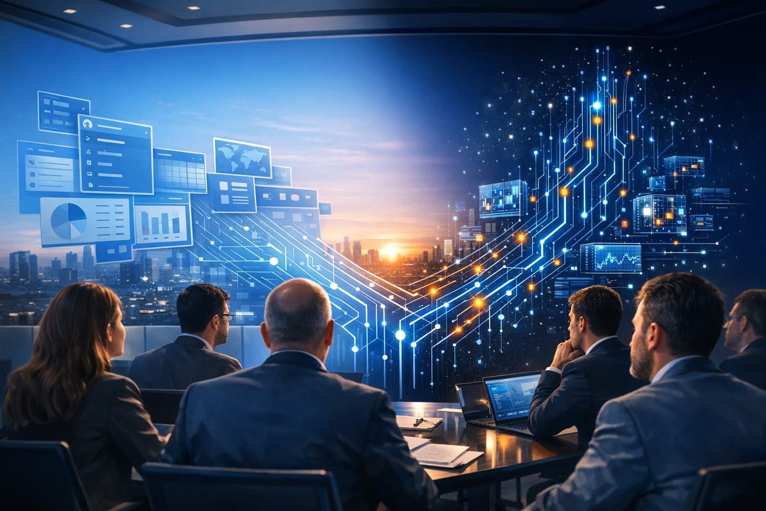 The new competitive frontier: enterprises at the crossroads of buying generic AI tools or building bespoke solutions.