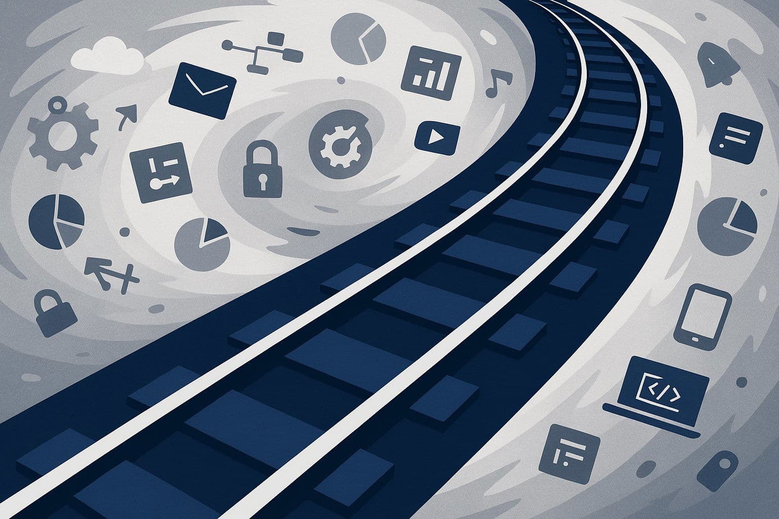 A disciplined strategy keeps your project on track, undistracted by chaos.