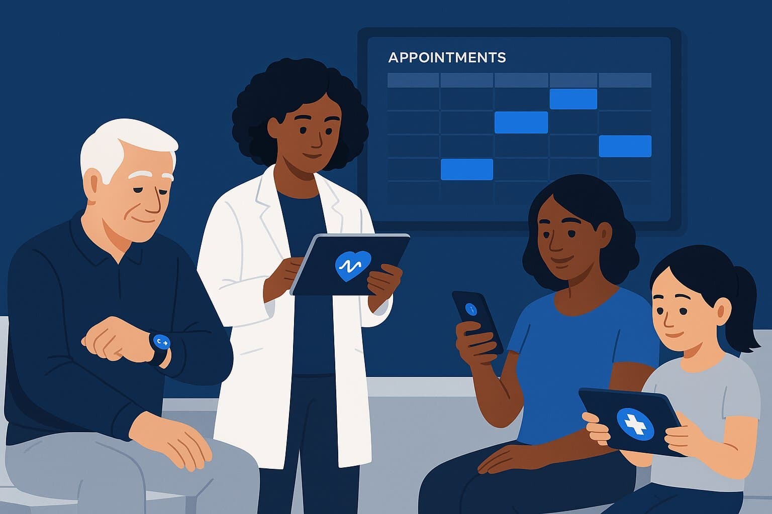 A seamless, digital-first healthcare experience empowers and connects modern patients.