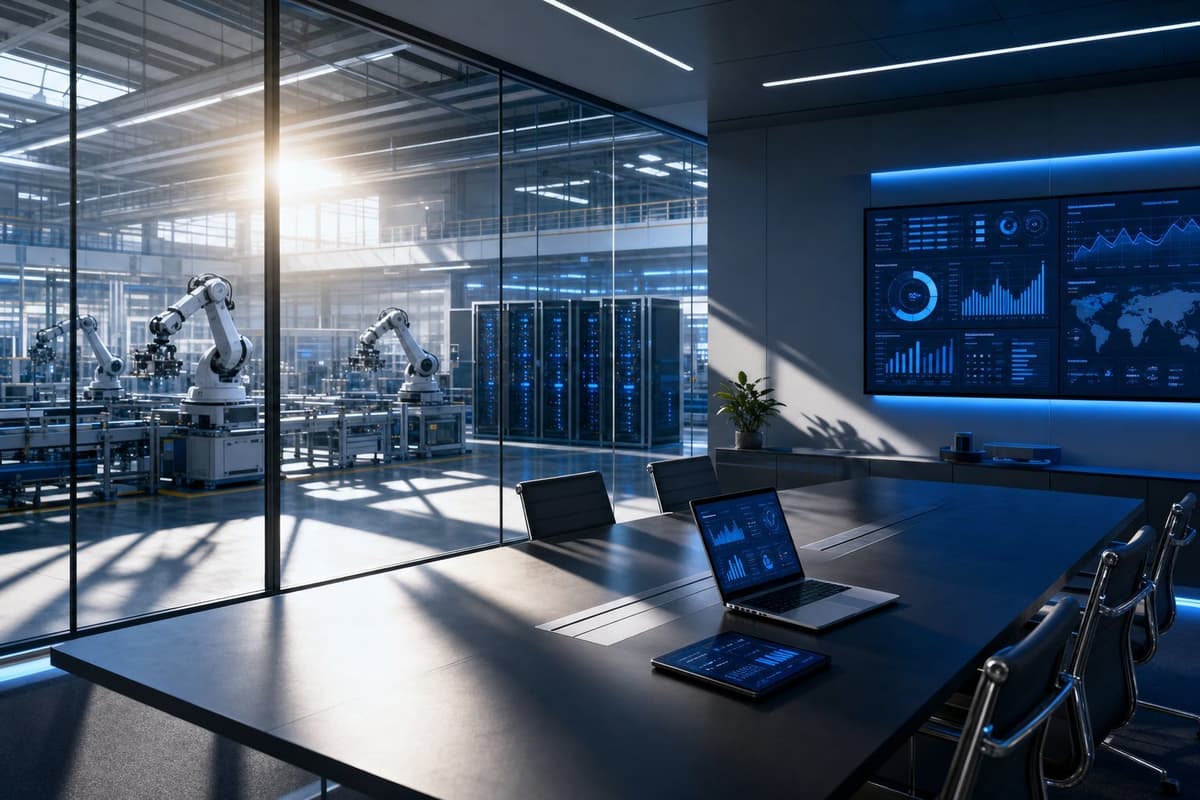 A modern B2B industrial sales environment accelerated by technology-driven quoting.