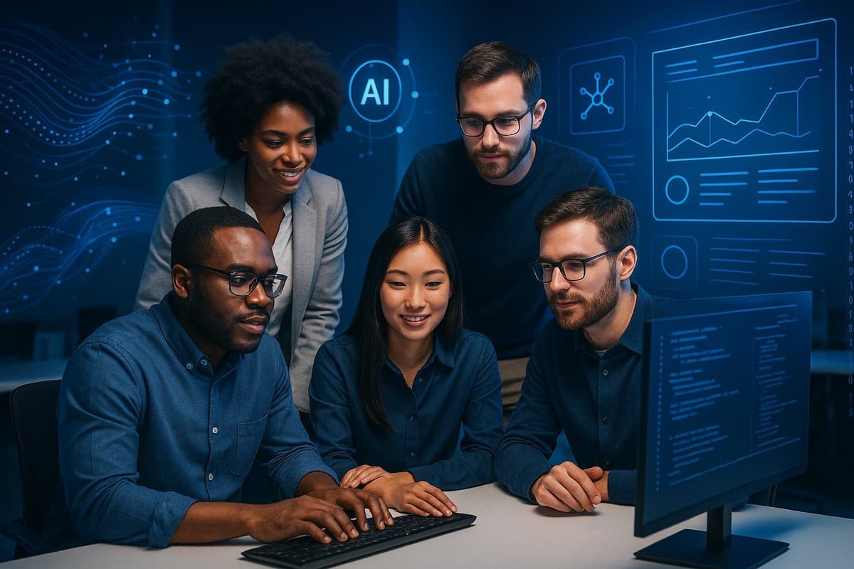 Expert consultants collaborating to drive digital transformation.