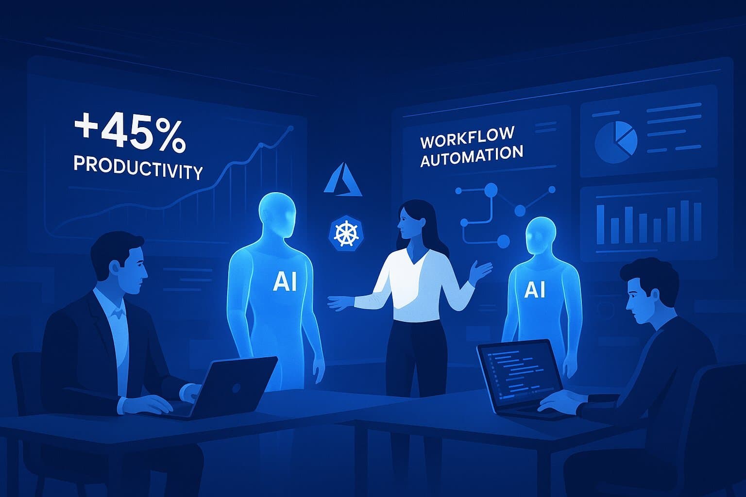 2025 marks the era where Generative AI becomes operational reality within enterprise environments.