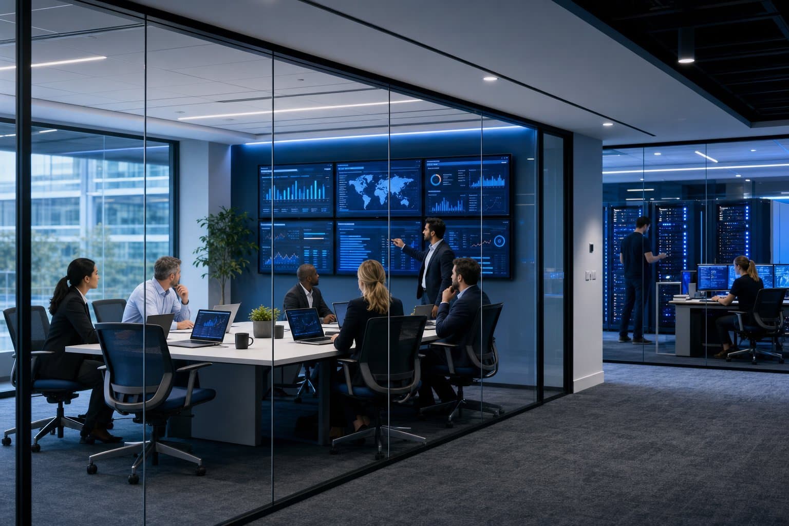 A modern mid-market organization evaluating its data readiness for AI transformation.
