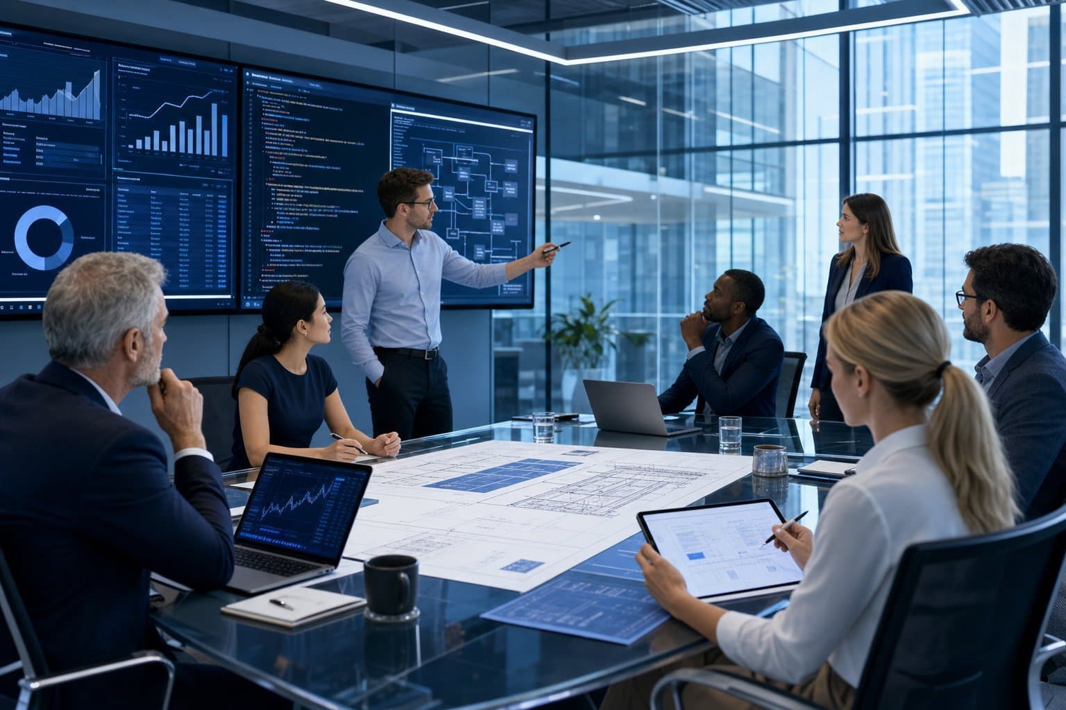 Top-tier financial software projects require senior teams, proven process, and modern environments.
