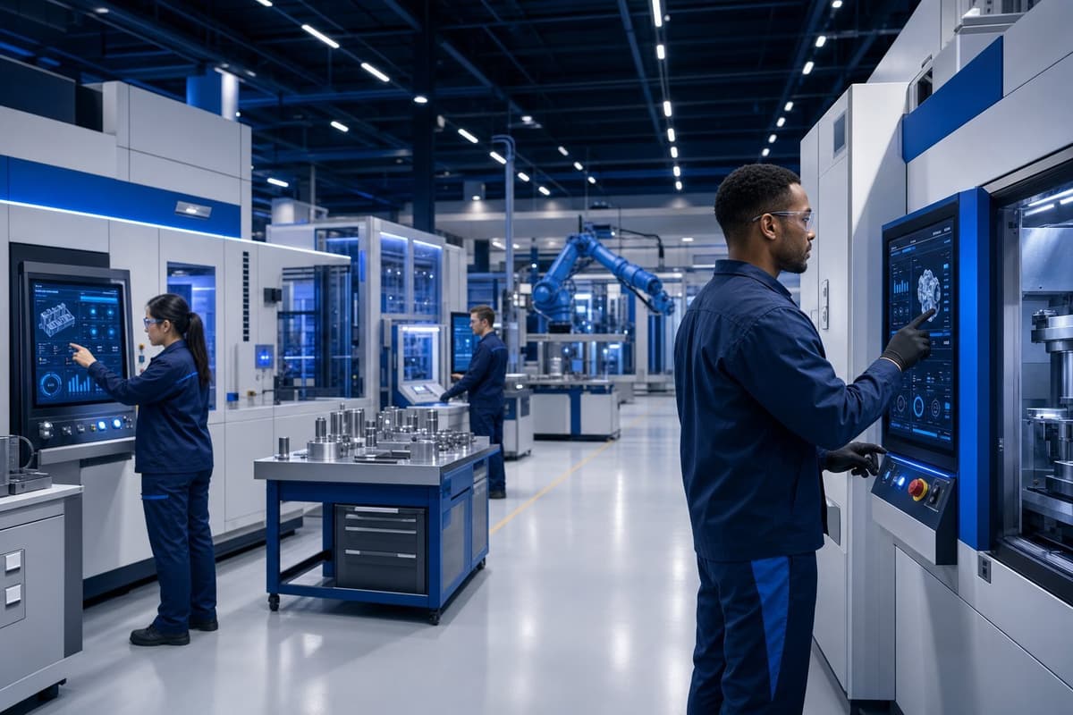 A new era manufacturing facility driven by technology—not spreadsheets.